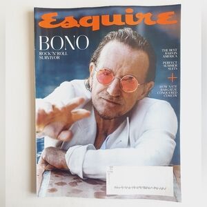 Esquire Magazine Summer, 2025 - U2 Bono Rock N Roll Survivor